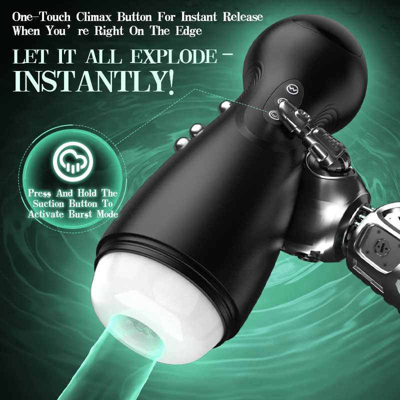 Acmejoy - SolaceX Intensive Absaugung & Vibration Vergnügen männlichen Stroker Masturbator