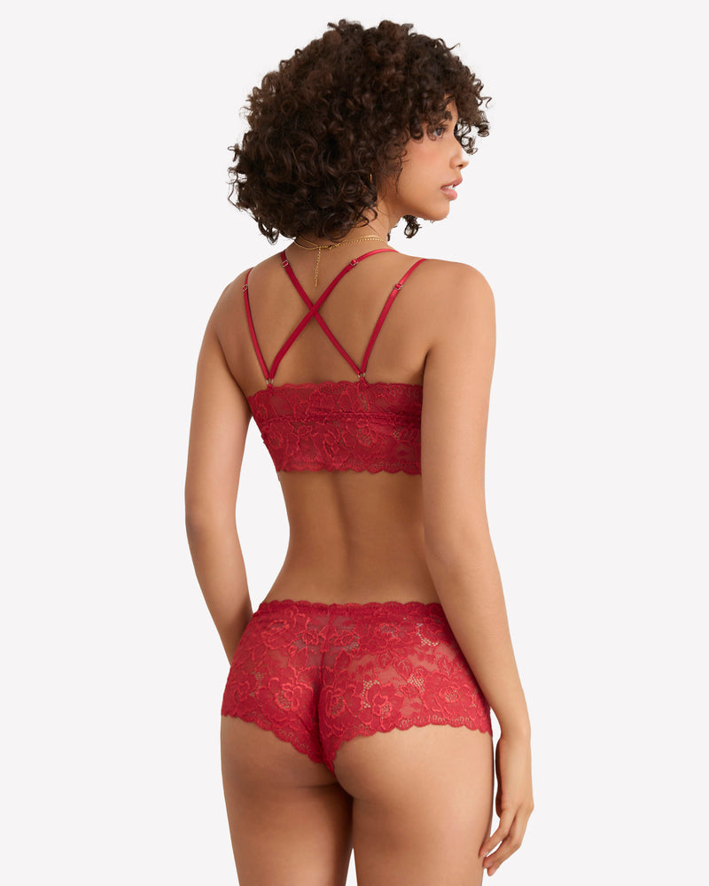 2 Stück Spitze BH und Panty Set