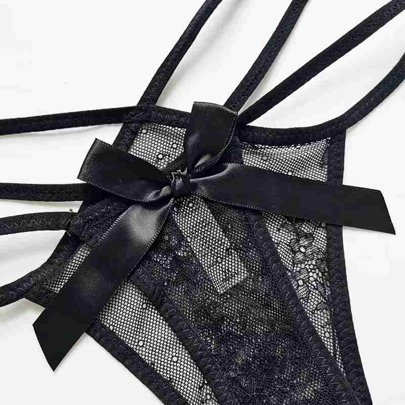 Ellena-Tanga - Verführerische Spitzen-Dessous bei KissHuts®