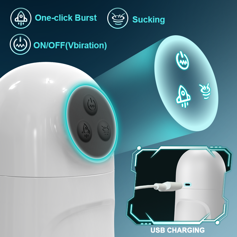 Acmejoy - Bay 10 Saugen Vibrating Male Stroker