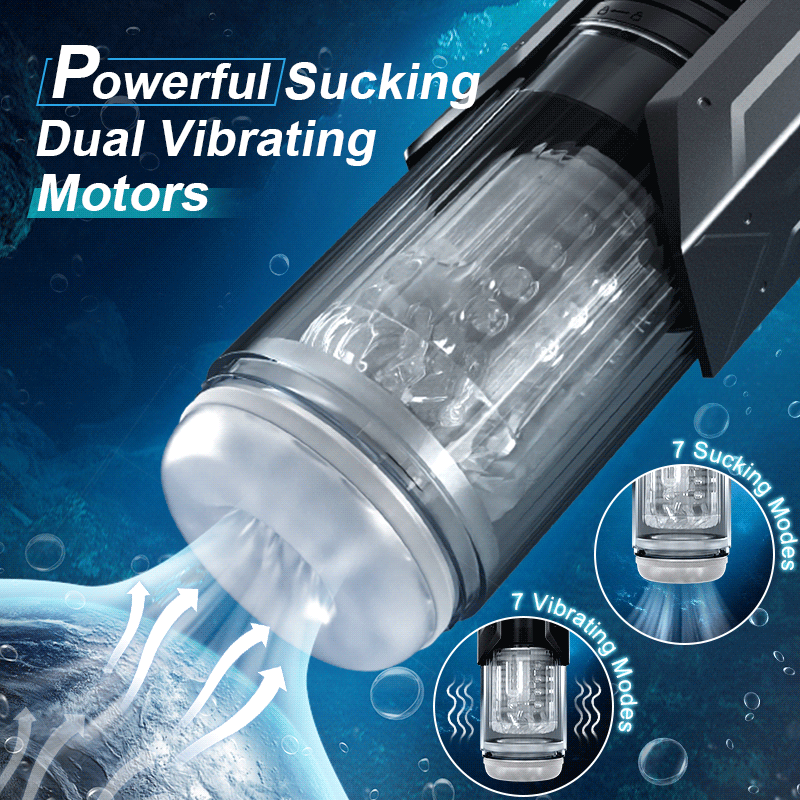 King -100% Wasserdicht 4 IN 1 Automatischer Masturbationsbecher für Männer