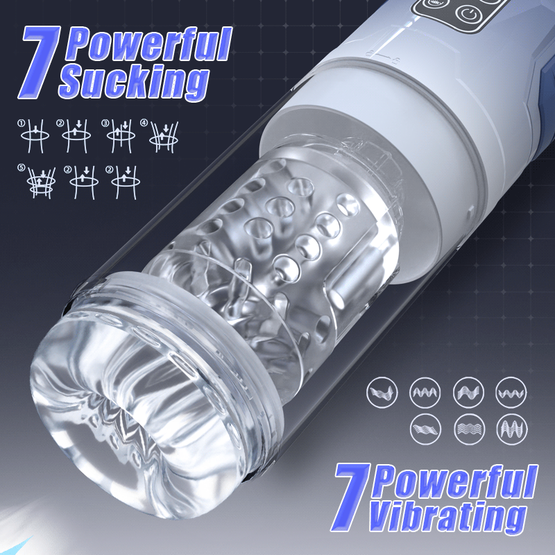 Acmejoy - Empyrean 5 IN 1 Funktion männliche Stroker Masturbator & Penis Pumpe