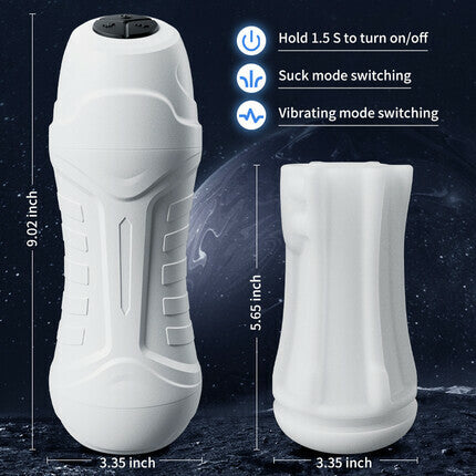 STARK 3 saugende und vibrierende Masturbatoren Elektrische Tasche Pussy Männliche Masturbation Cup