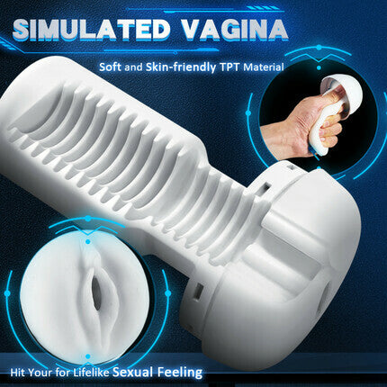 AcmeJoy - Teleskopische Stimme Masturbation Cup