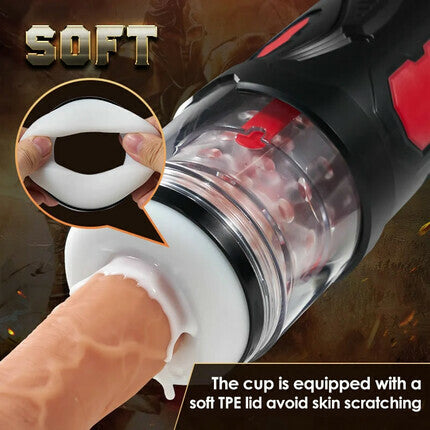 AcmeJoy - Schiebender rotierender Masturbationsbecher