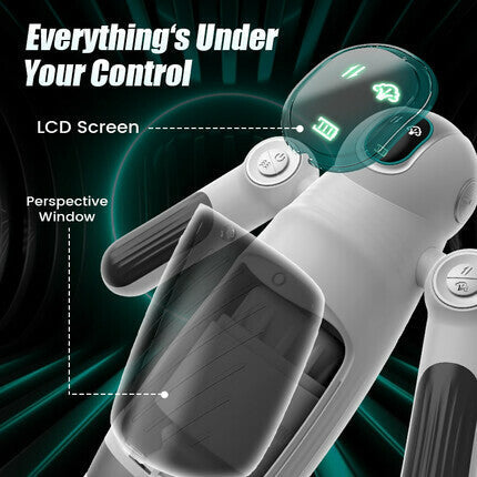 Sims - Teleskopischer 3D-Roboter-Masturbator