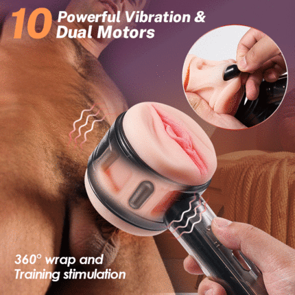 Dottore - Vibration 2 in 1 Handmasturbator