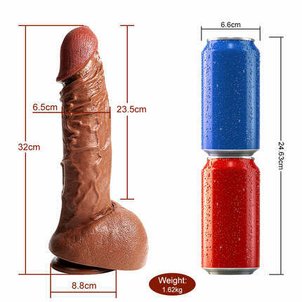 Buder-Handbuch Dildo für Big Size Spaß 12,60 Zoll