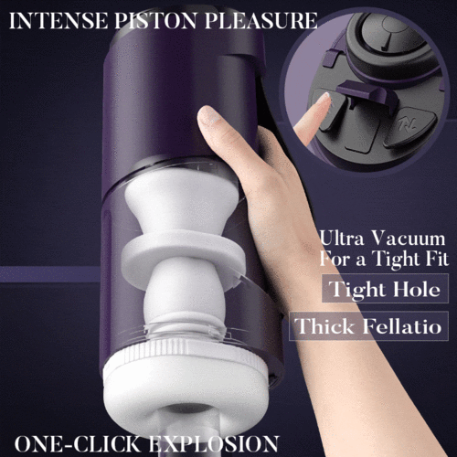 Acmejoy - Lila Fahrer 7 Schub stabilen Gürtel Design männlichen Stroker Masturbator Adult Toy