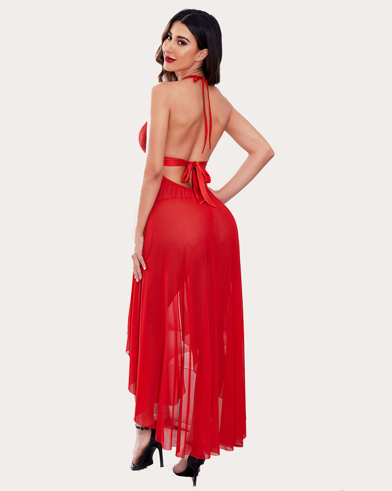 Spitze Mesh Brautkleid
