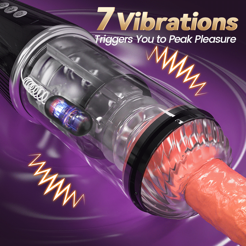 Widowmaker - Rotierende Saugen genießen Inflation & Twist Massage Spaß Masturbation Stroker