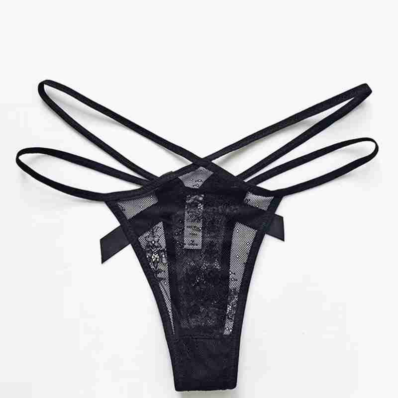 Ellena-Tanga - Verführerische Spitzen-Dessous bei KissHuts®
