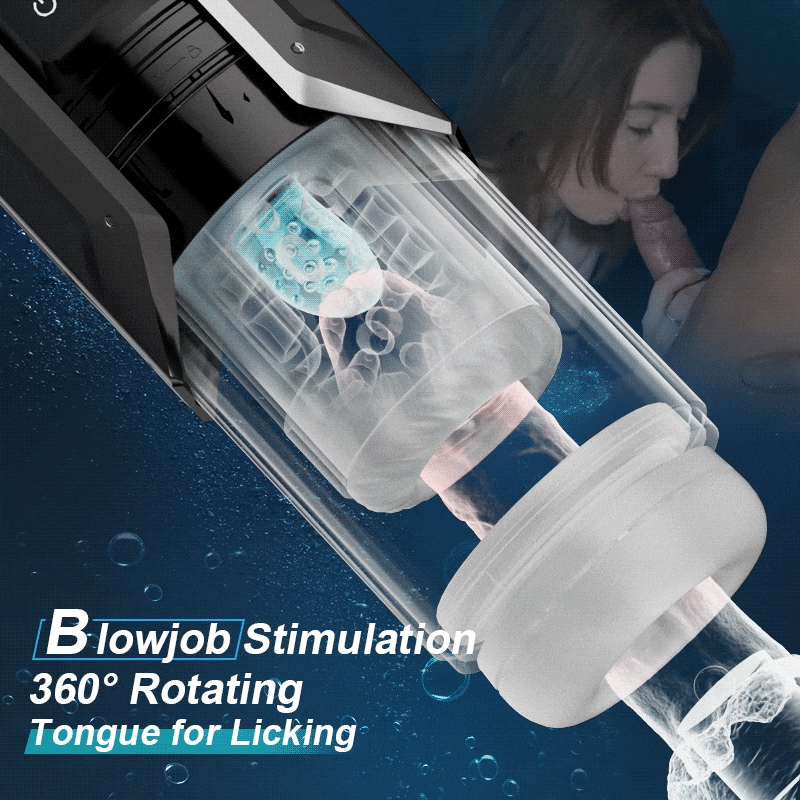 King -100% Wasserdicht 4 IN 1 Automatischer Masturbationsbecher für Männer
