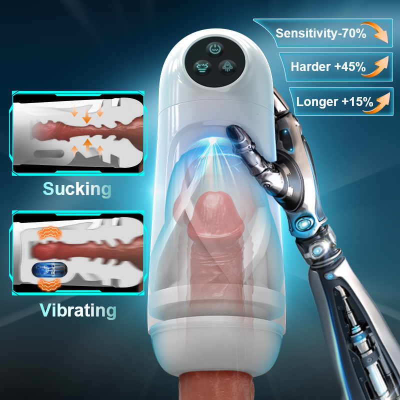 Acmejoy - Bay 10 Saugen Vibrating Male Stroker