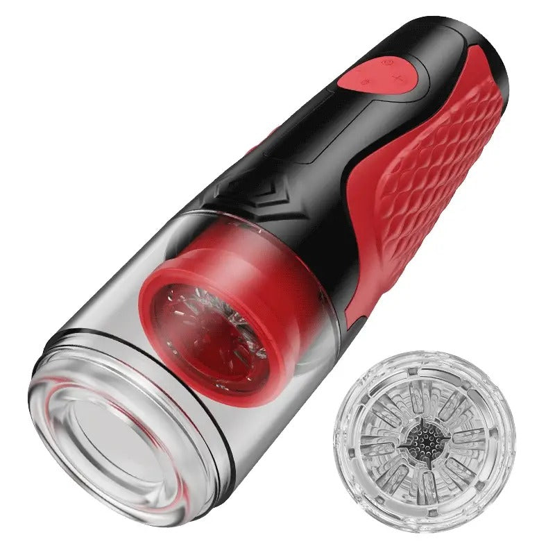 Hurricane - Schiebender rotierender Masturbator Cup