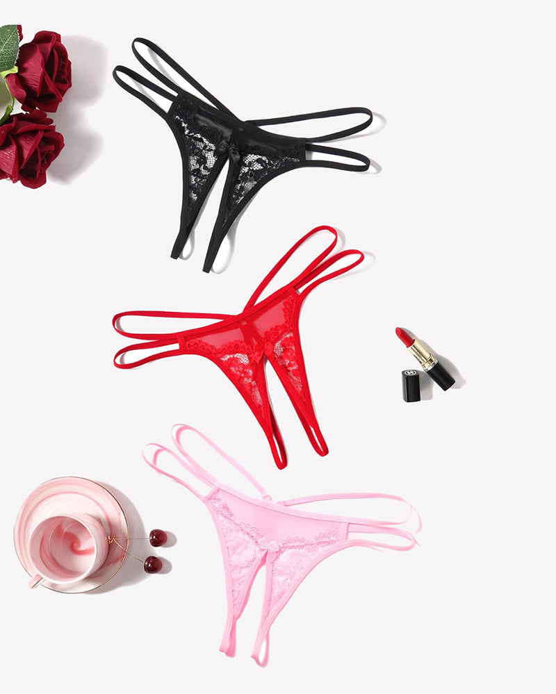 Spitzenhöschen Floral Lace Briefs G-String