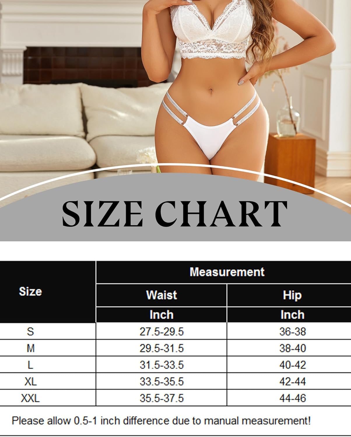 Brasilianisches Tanga-Höschen mit niedriger Taille