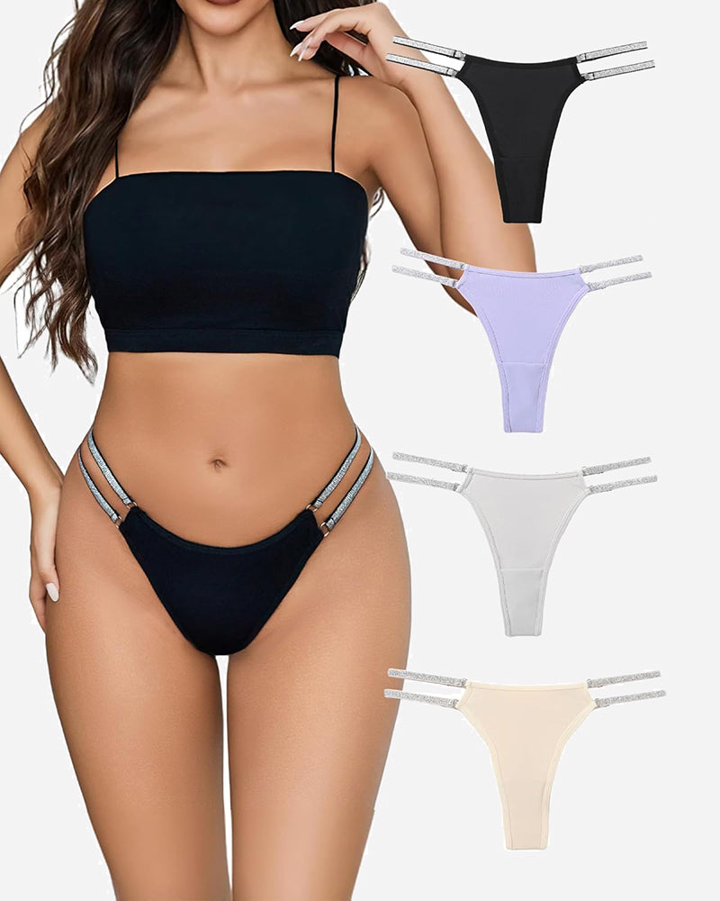 Brasilianisches Tanga-Höschen mit niedriger Taille