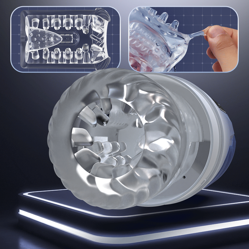 Acmejoy - Empyrean 5 IN 1 Funktion männliche Stroker Masturbator & Penis Pumpe