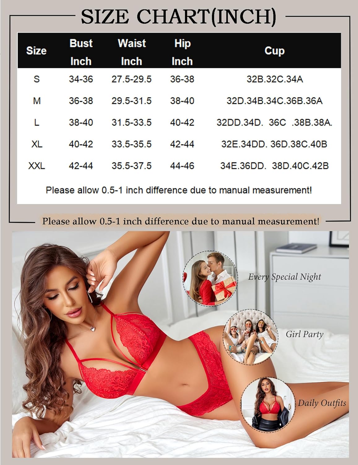 Dessous-Sets BH und Höschen