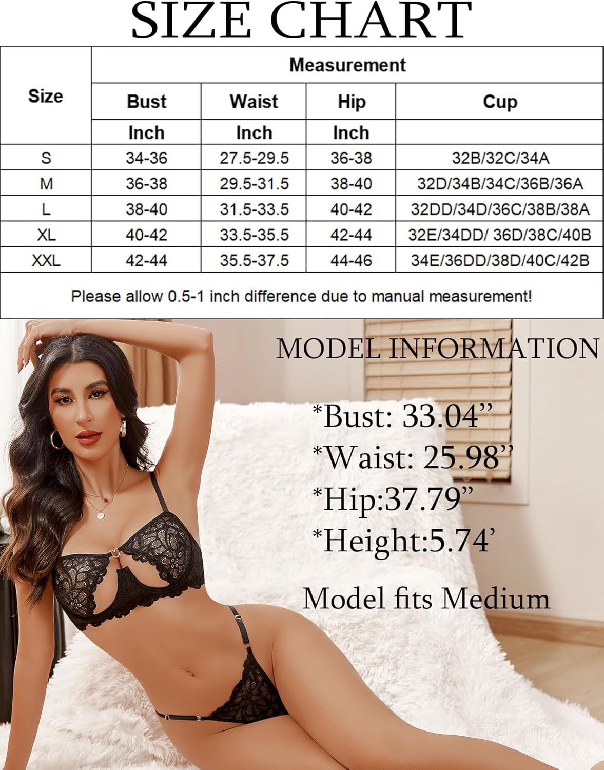 Push-up-Halbschalen-BH-Sets