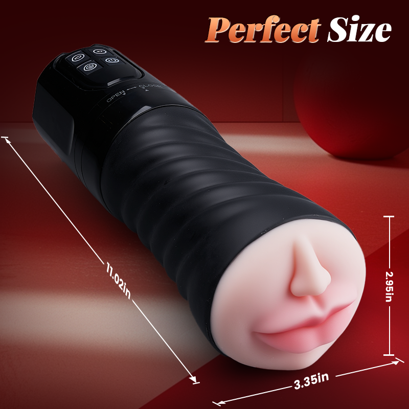 Acmejoy - Beta Blowjob Doppelte Härte Saugen Vibrating Masturbator Male Stroker