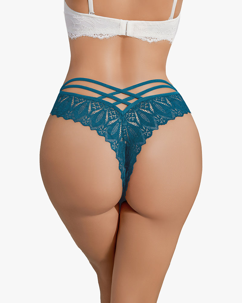 Cheeky Lace Criss Cross Panties