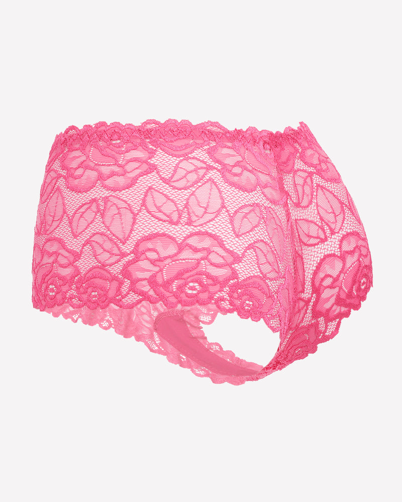 4 Stück Floral Lace Panties Mid-Rise Panty
