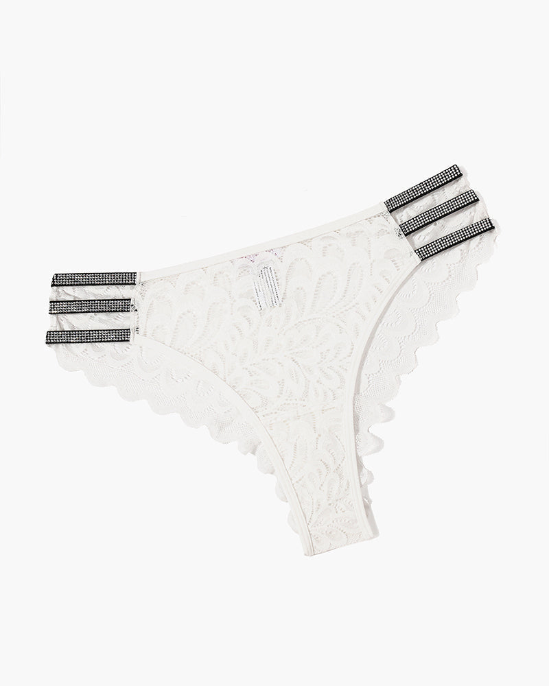 Spitze Glitter Panty Cheeky Unterwäsche