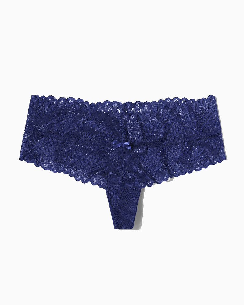 Spitzenhöschen Tanga mit niedriger Taille