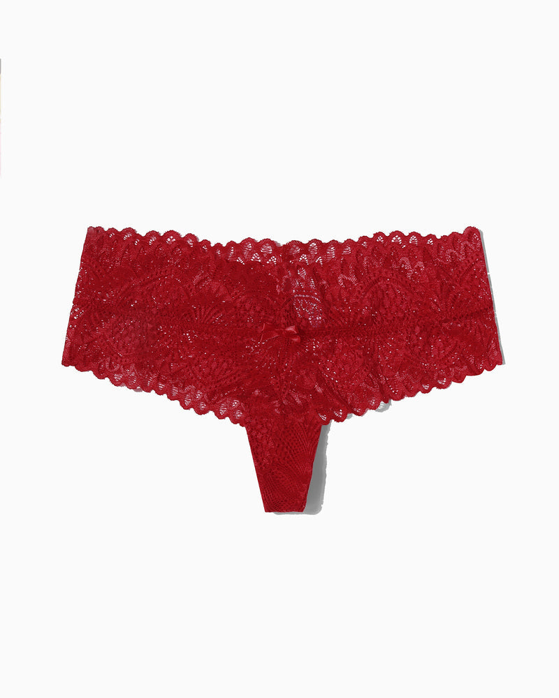 Spitzenhöschen Tanga mit niedriger Taille