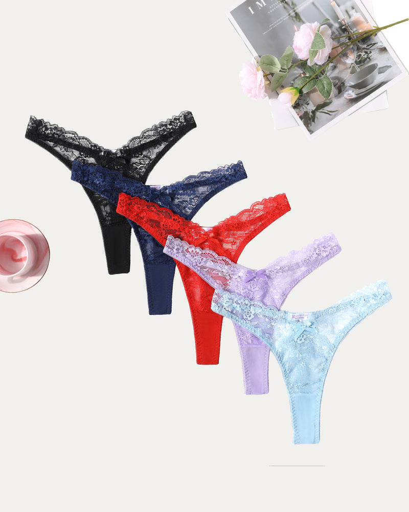 Spitze G-String Exotic Panties Set