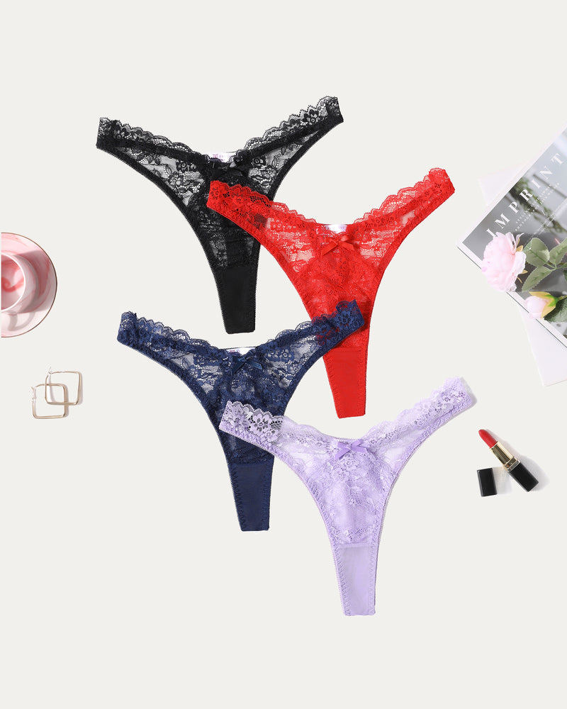 Spitze G-String Exotic Panties Set