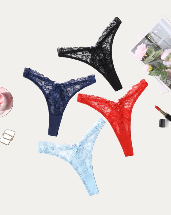 Spitze G-String Exotic Panties Set