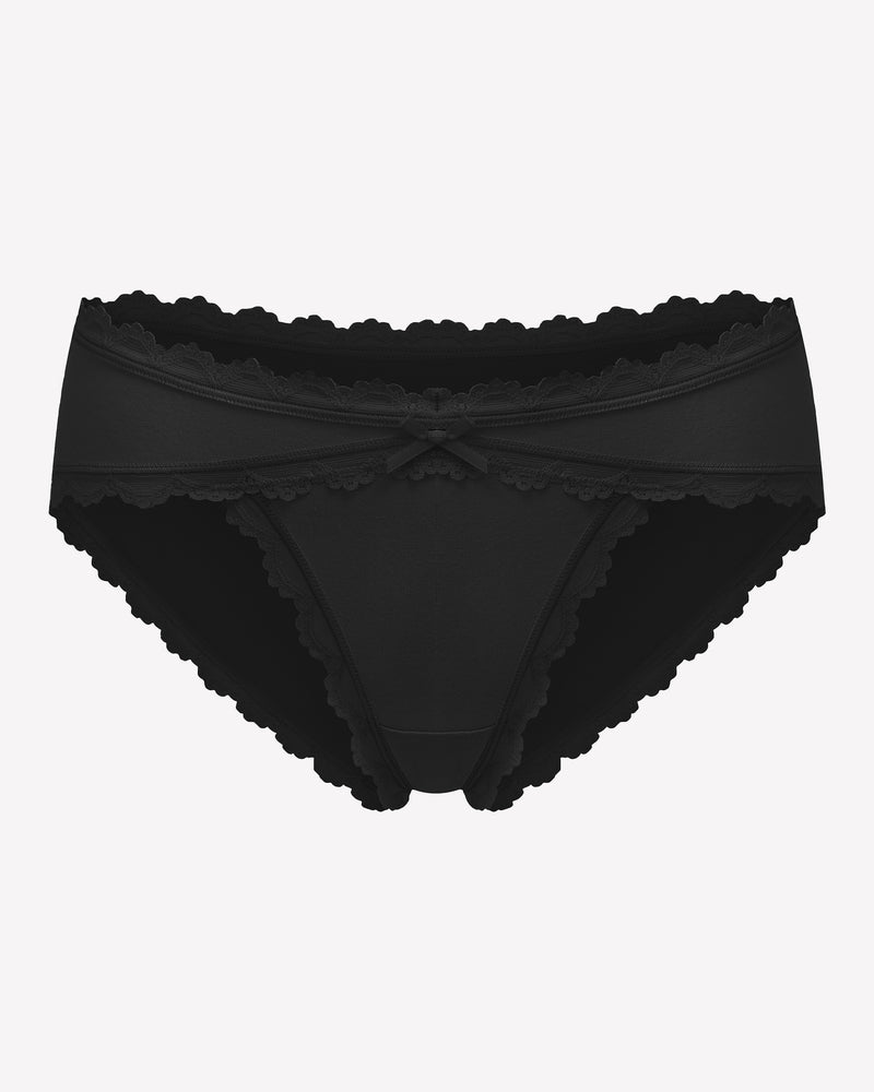 Baumwollhöschen Spitze Stretch Hipster