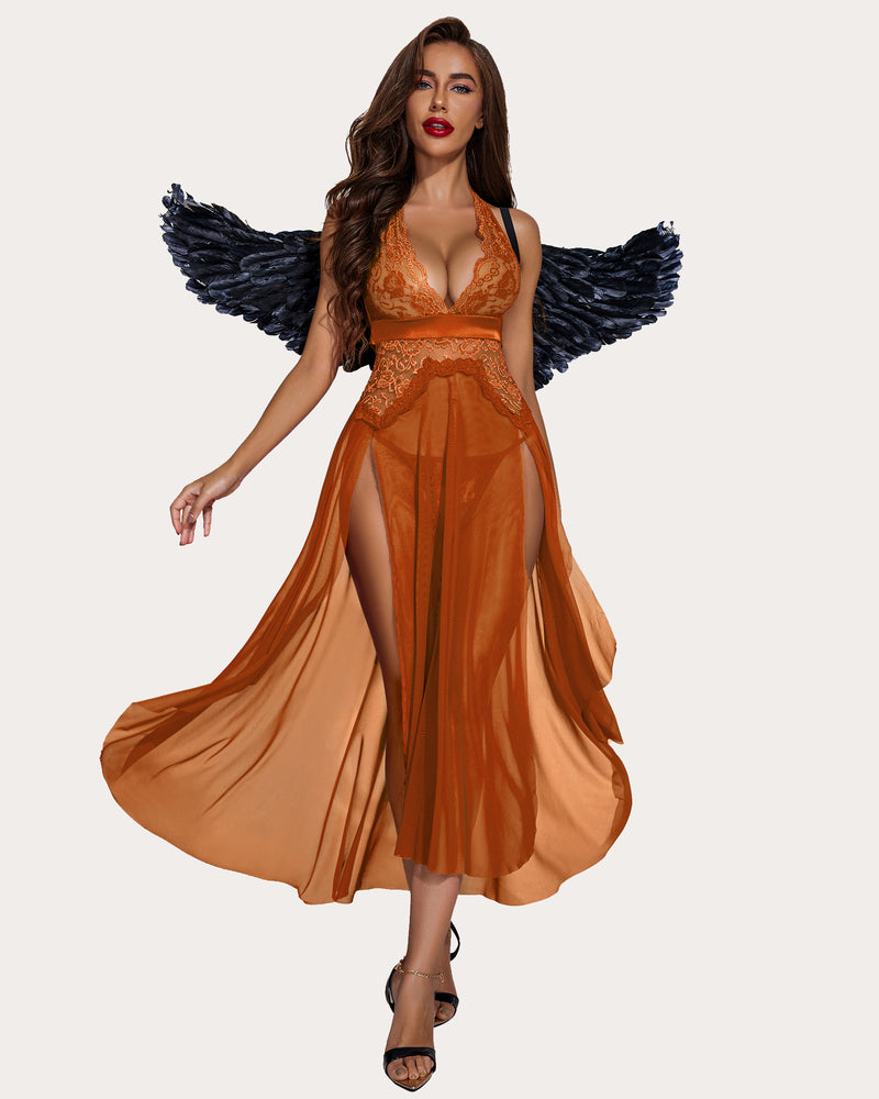 Spitze Mesh Brautkleid