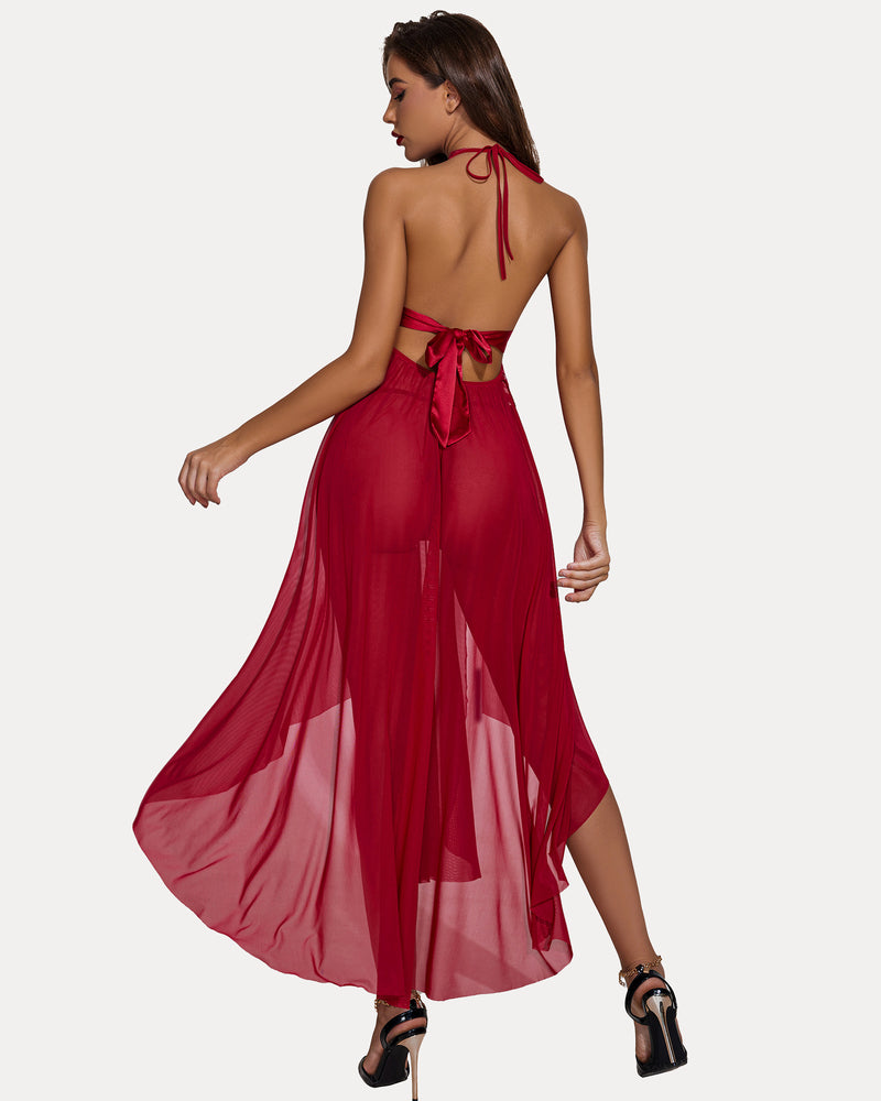 Spitze Mesh Brautkleid