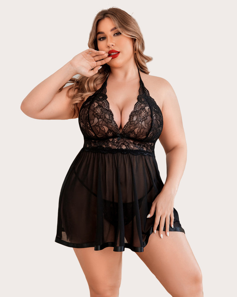 Plus Size Babydoll Dessous