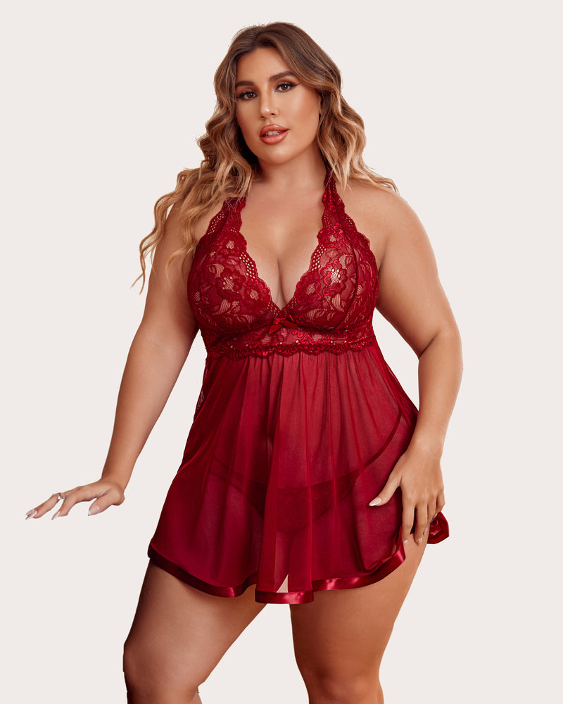 Plus Size Babydoll Dessous