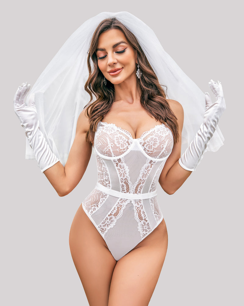 Snap Crotch One Piece Bügel-Bodysuits