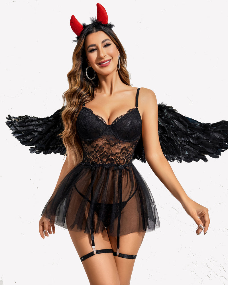 Spitze Kette Underwire Dessous