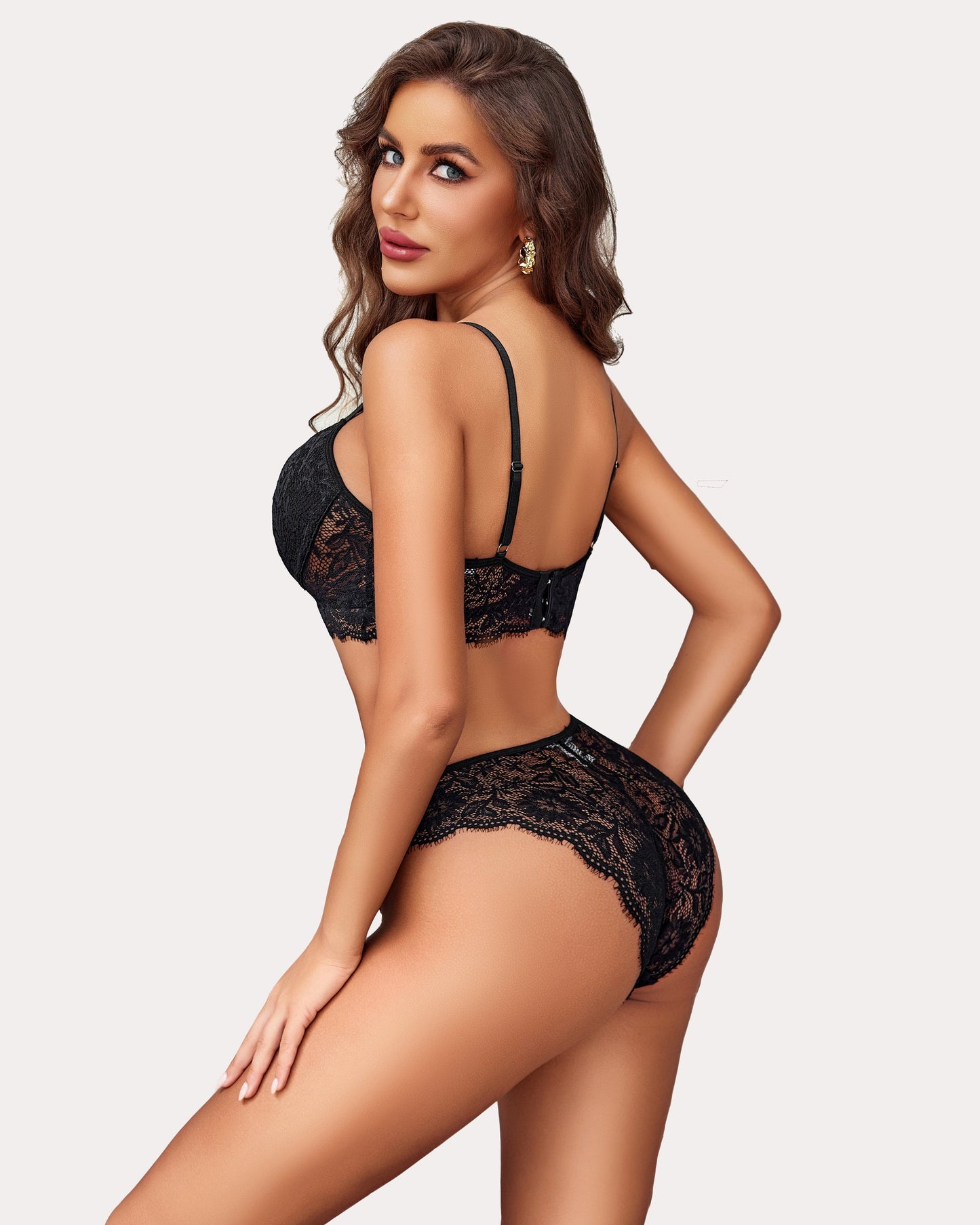 Spitze BH und Panty Set Dessous Set