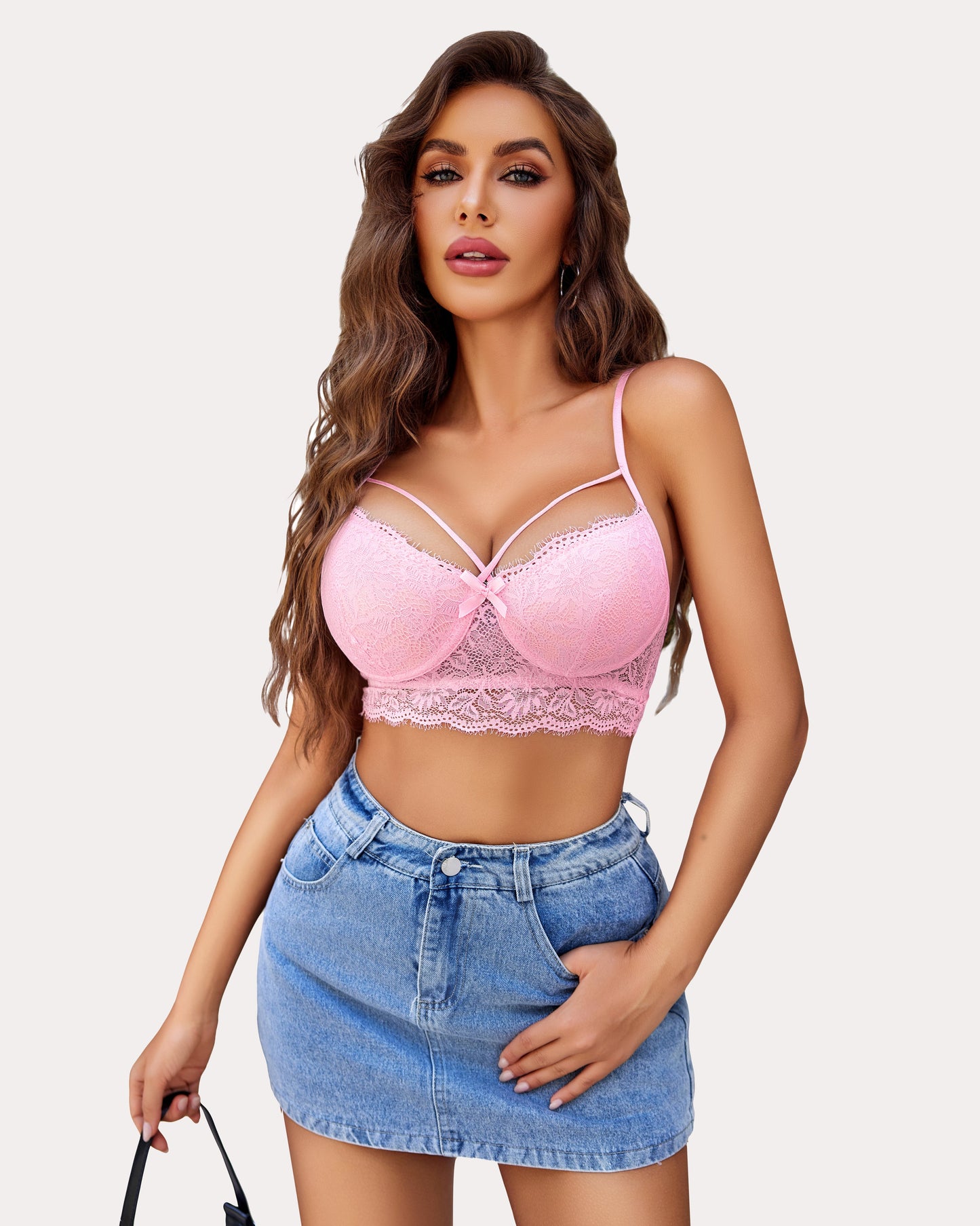 Spitze BH und Panty Set Dessous Set