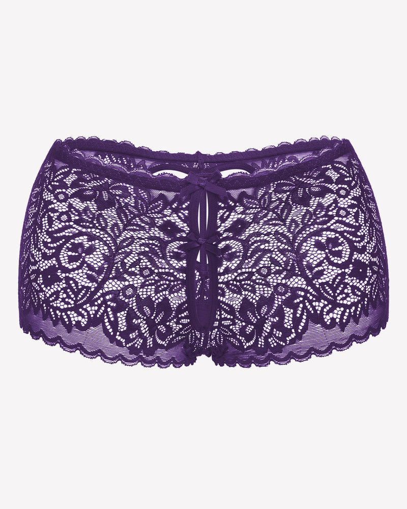 Spitze BoyShorts Hohe Taille Höschen