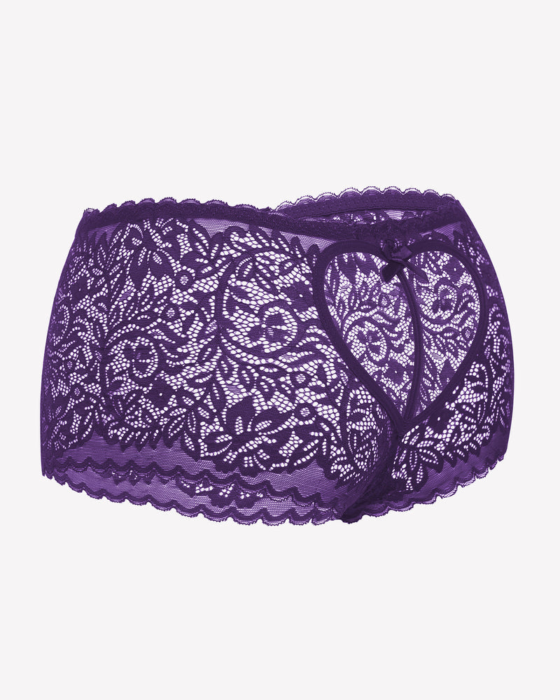 Spitze BoyShorts Hohe Taille Höschen