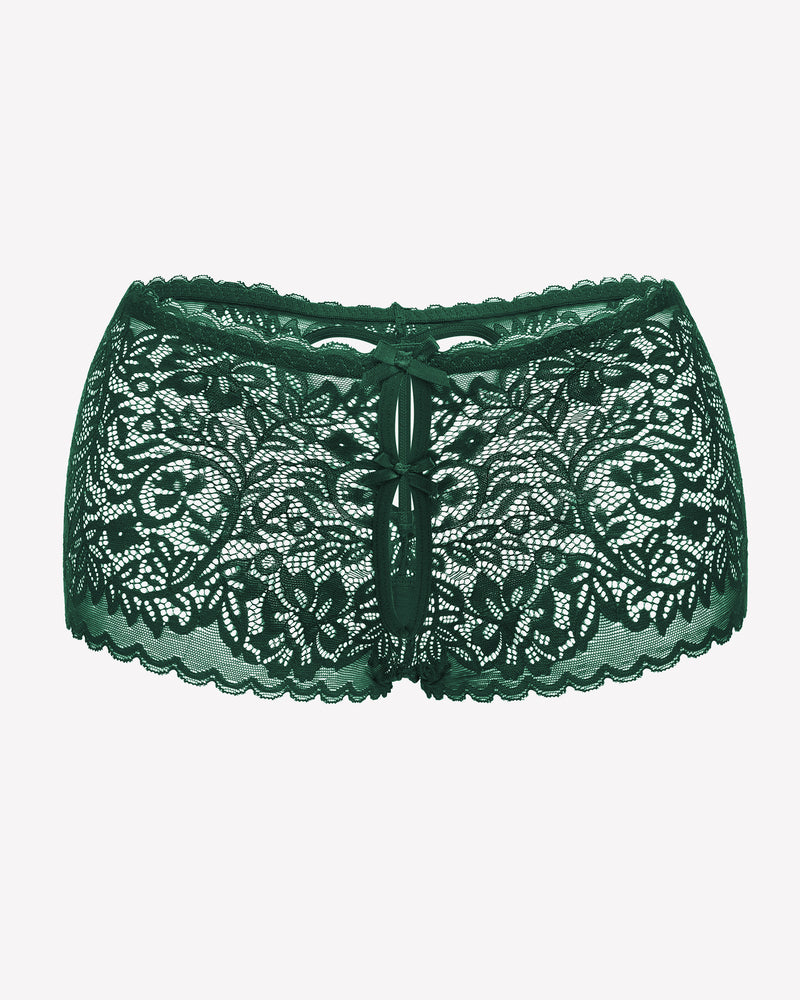 Spitze BoyShorts Hohe Taille Höschen