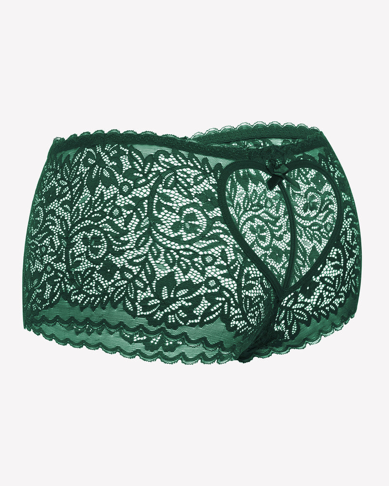 Spitze BoyShorts Hohe Taille Höschen