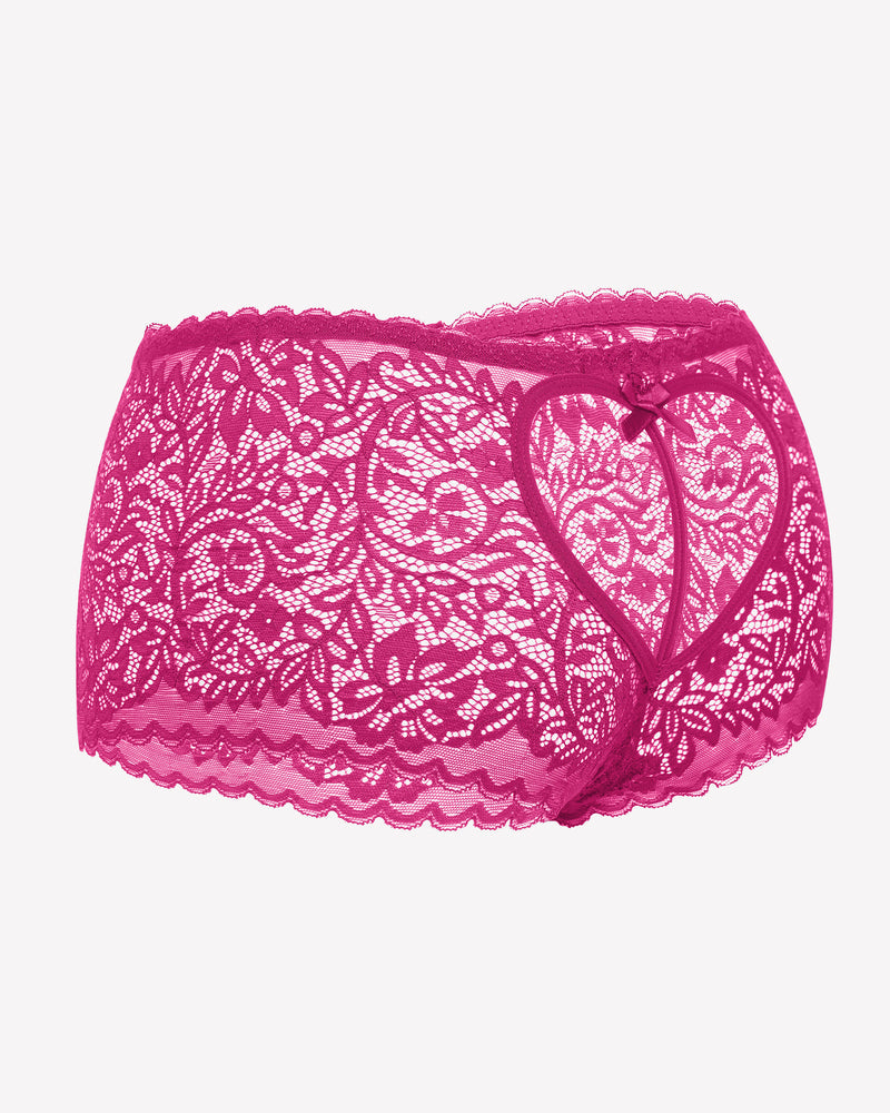 Spitze BoyShorts Hohe Taille Höschen