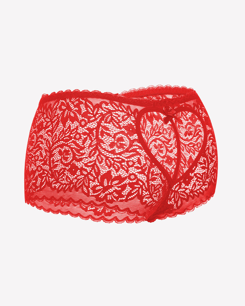 Spitze BoyShorts Hohe Taille Höschen