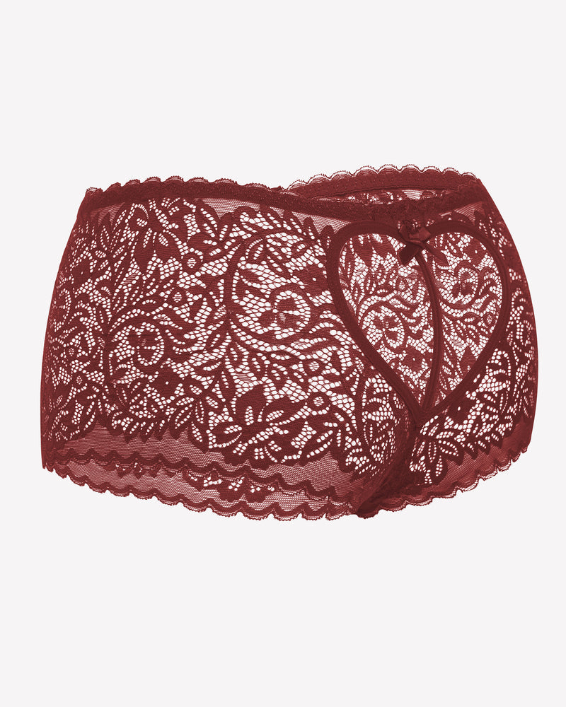 Spitze BoyShorts Hohe Taille Höschen